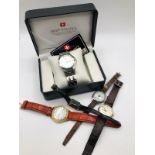 Mixed Lot of Watches, Philip Mercier , Services 50s-70s Collectors Enthusiasts