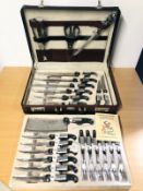 Breitenbach Solingen Knife Set Cased Sealed Made in Germany Vintage Chef Set