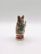 Beatrix Potter Tailor of Gloucester Pottery Mouse Collectable Collectors