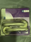 Carlisle Brass CSL1190/BP Satin Stainless Steel 19mm Safety Return to Door Handle on Rose Pre Pac...