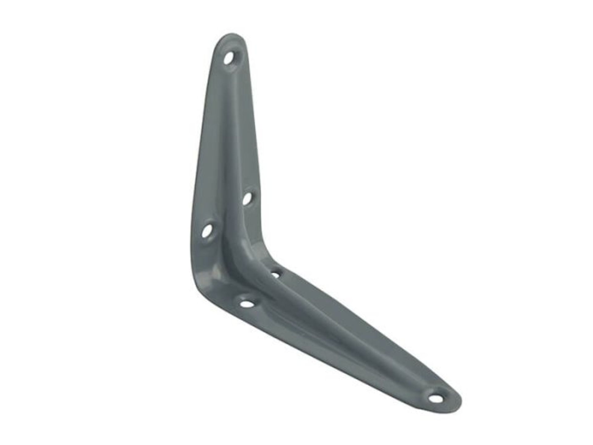 Pack of 40 Forge London Pattern Shelf Brackets Grey 3"" x 4"" RRP £14 - Image 2 of 2