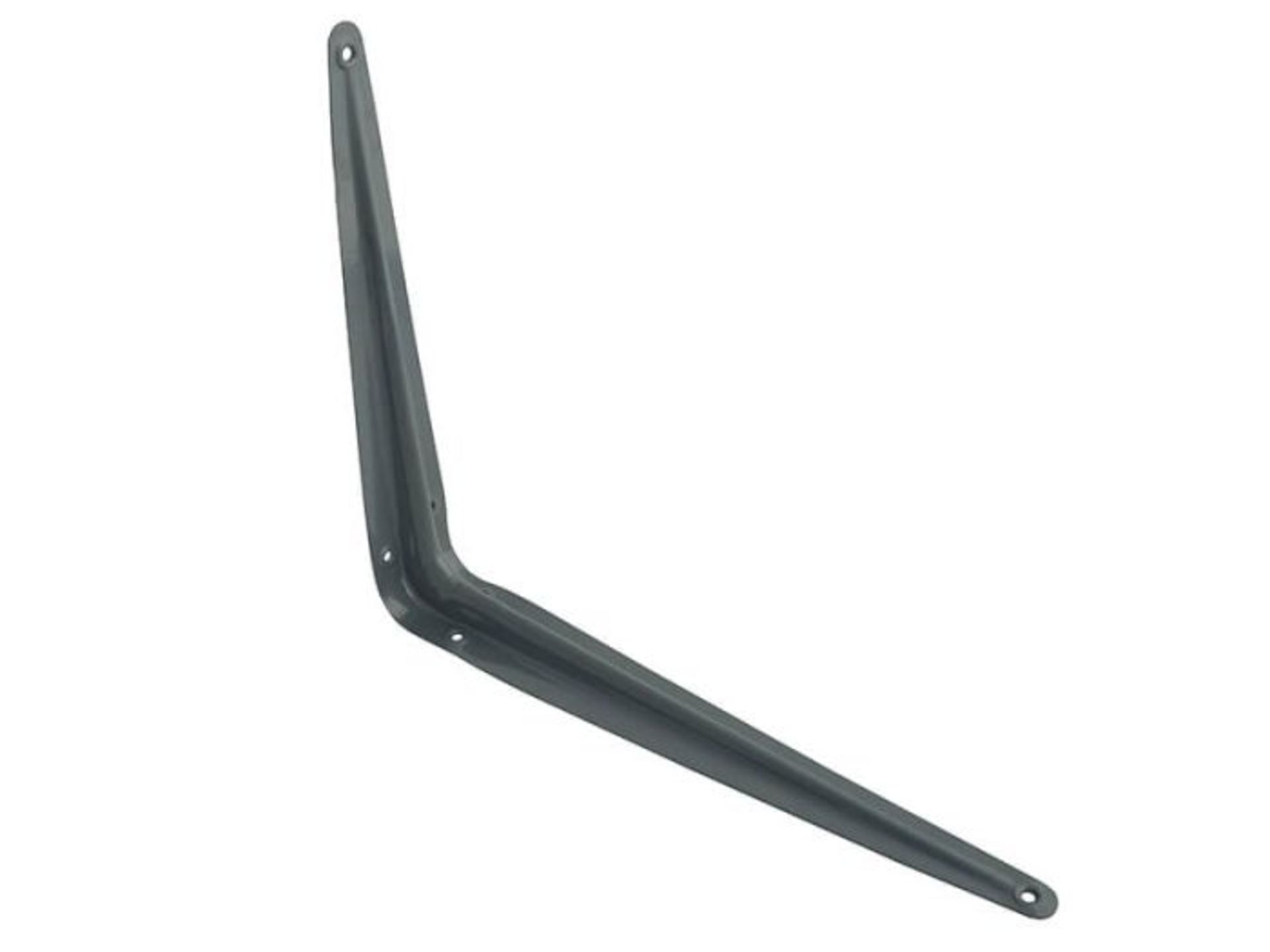 20 x Forge London Shelf Brackets Grey 10"" x 12"" FGELONGR1012 RRP £1.29 each - Image 5 of 5