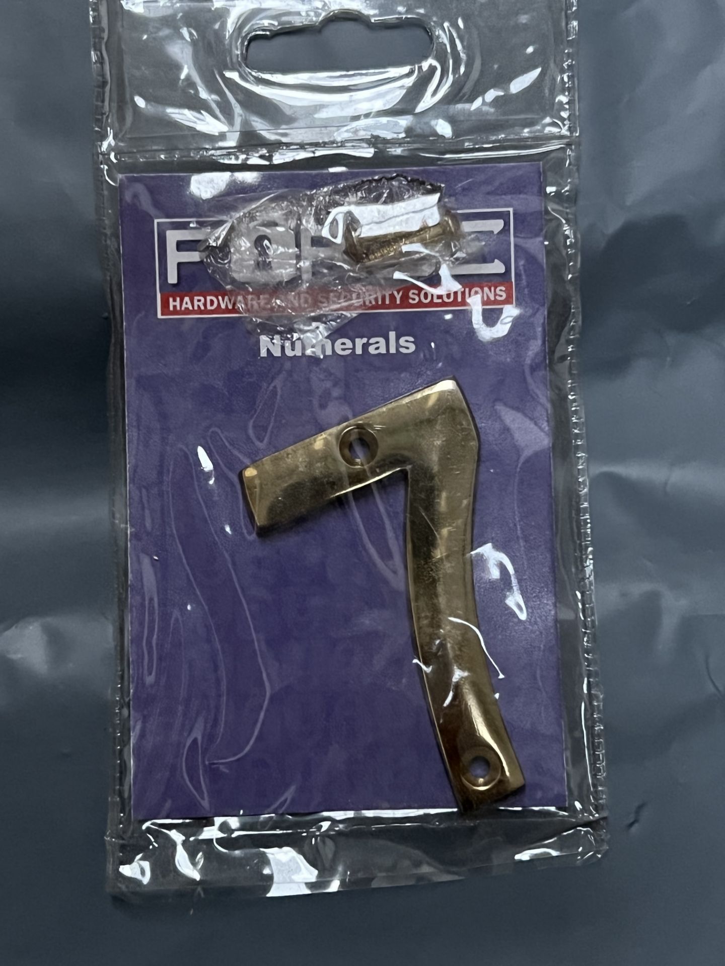 20 x Forge 75mm Brass Letter / Number A FGENUMABR75 RRP £2.25 each
