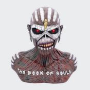 (50/R9) RRP £69. Iron Maiden Book Of Souls Storage Bust. (Unit Has Return To Manufacturer Sticker...