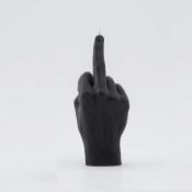 (137/7A) Lot RRP £280. 8x Middle Finger Candle Hand RRP £35. (5x Black 3x Purple). (All Units Hav...