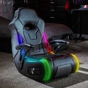 (256/7E) RRP £199. X Rocker GeForce Cosmos RGB 2.1 Audio Neo Motion Rocker Gaming Chair. Measures...