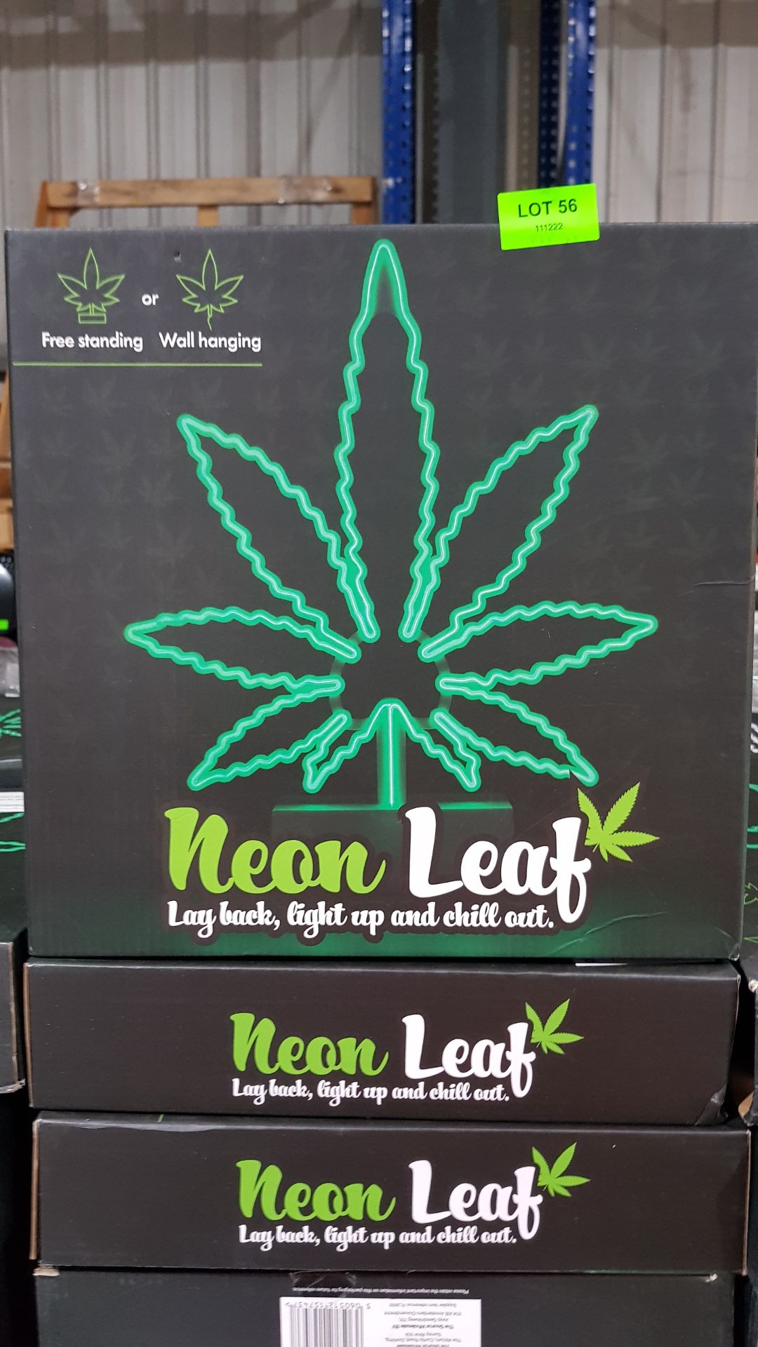 (56/R9) Lot RRP £180. 10x Neon Leaf Light RRP £18 Each. (All Units Have Return To Manufacturer St... - Image 5 of 5