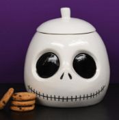 (48/R9) Lot RRP £104. 4x Nightmare Before Christmas Jack Head Cookie Jar RRP £26 Each. (All Units...