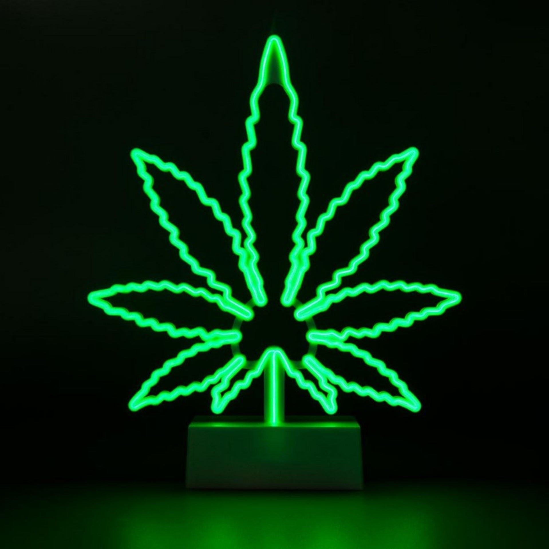 (51/R9) Lot RRP £180. 10x Neon Leaf Light RRP £18 Each. (All Units Have Return To Manufacturer St...