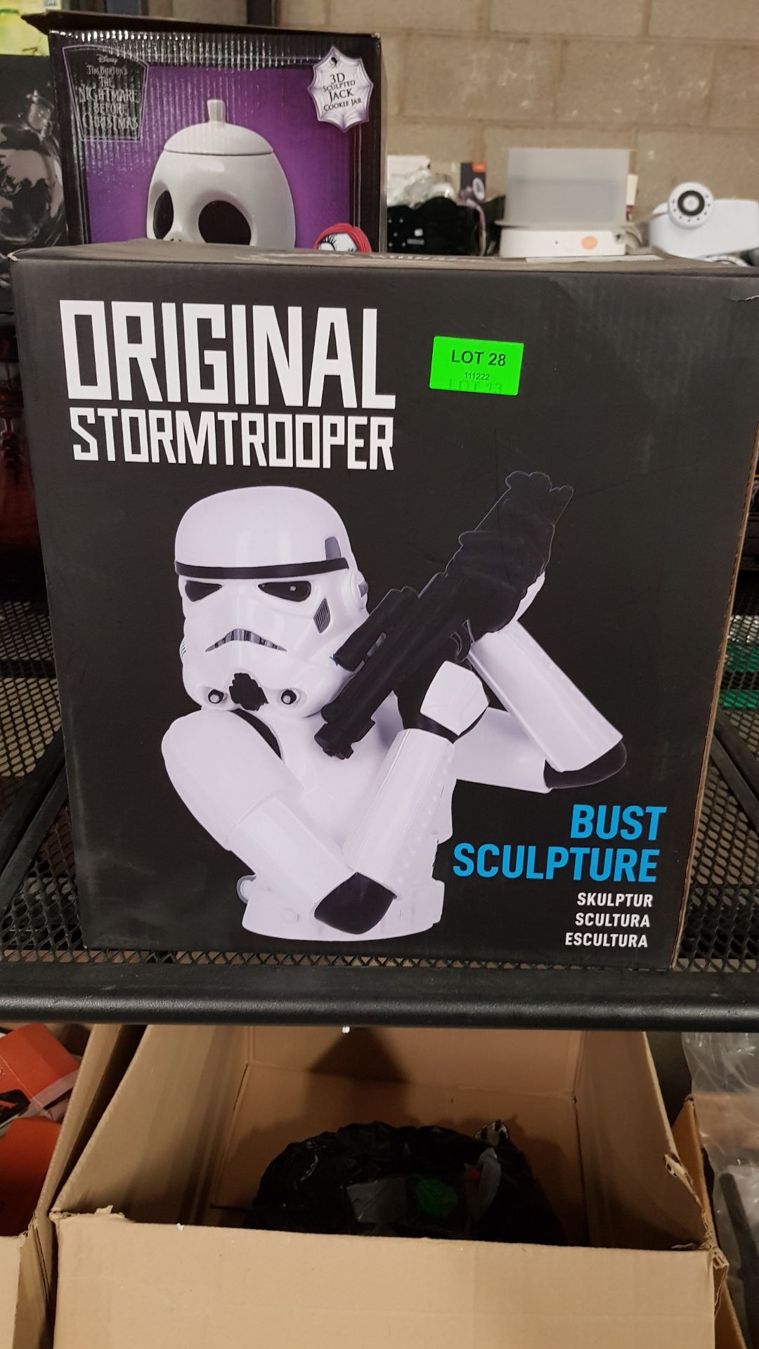 (28/R9) RRP £119. Starwars Stormtrooper Bust Sculpture. (Unit Has Return To Manufacturer Sticker)... - Image 6 of 7