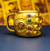 (91/R9) Lot RRP £144. 12x Avengers Endgame Infinity Gauntlet Mug RRP £12 Each. (All Units Have Re...
