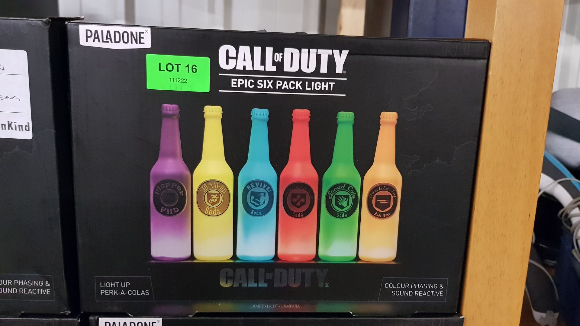 (16/R9) Lot RRP £120. 4x Call Of Duty Perk A Cola Six Pack Desk Light RRP £30 Each. (All Units Ha... - Image 6 of 6