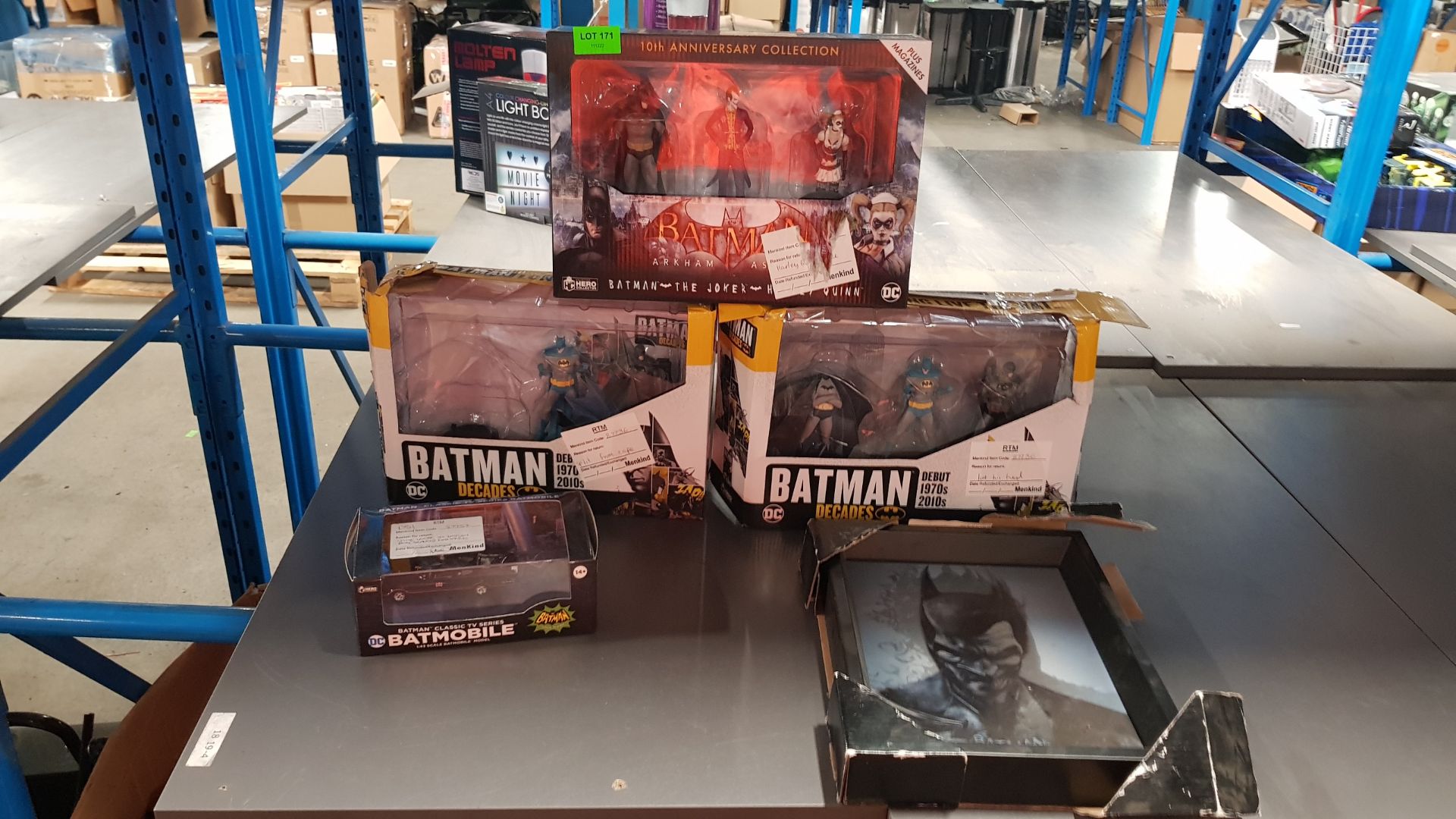 (171/7B) Lot RRP £149. 5x Items. 1x Batman Arkham Asylum 10 Year Anniversary 3 Figure Collection... - Image 10 of 16