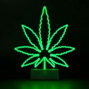 (55/R9) Lot RRP £180. 10x Neon Leaf Light RRP £18 Each. (All Units Have Return To Manufacturer St...