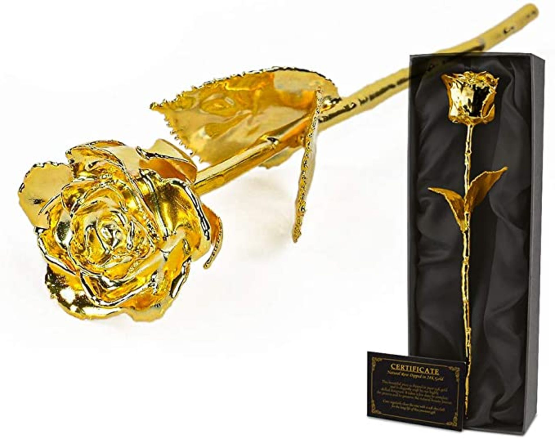 (259/R7) Lot RRP £115. 4x Items. 1x Mikamax 24k Gold Plated Golden Rose RRP £50. 1x Hollywood Mir... - Image 2 of 14
