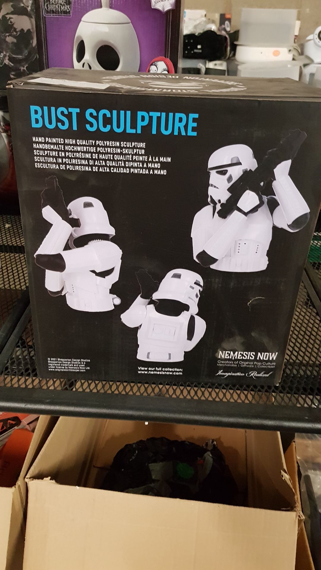 (28/R9) RRP £119. Starwars Stormtrooper Bust Sculpture. (Unit Has Return To Manufacturer Sticker)... - Image 7 of 7