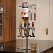 (282/10A) Lot RRP £105. 3x 4 Bottle Optic Bar Butler RRP £35 Each. (All Units Have Return To Manu...