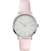 (264/Mez) RRP £125. Lacoste Ladies Watch 2001070 Pink/White. Stainless Steel Case Material. 30M W...