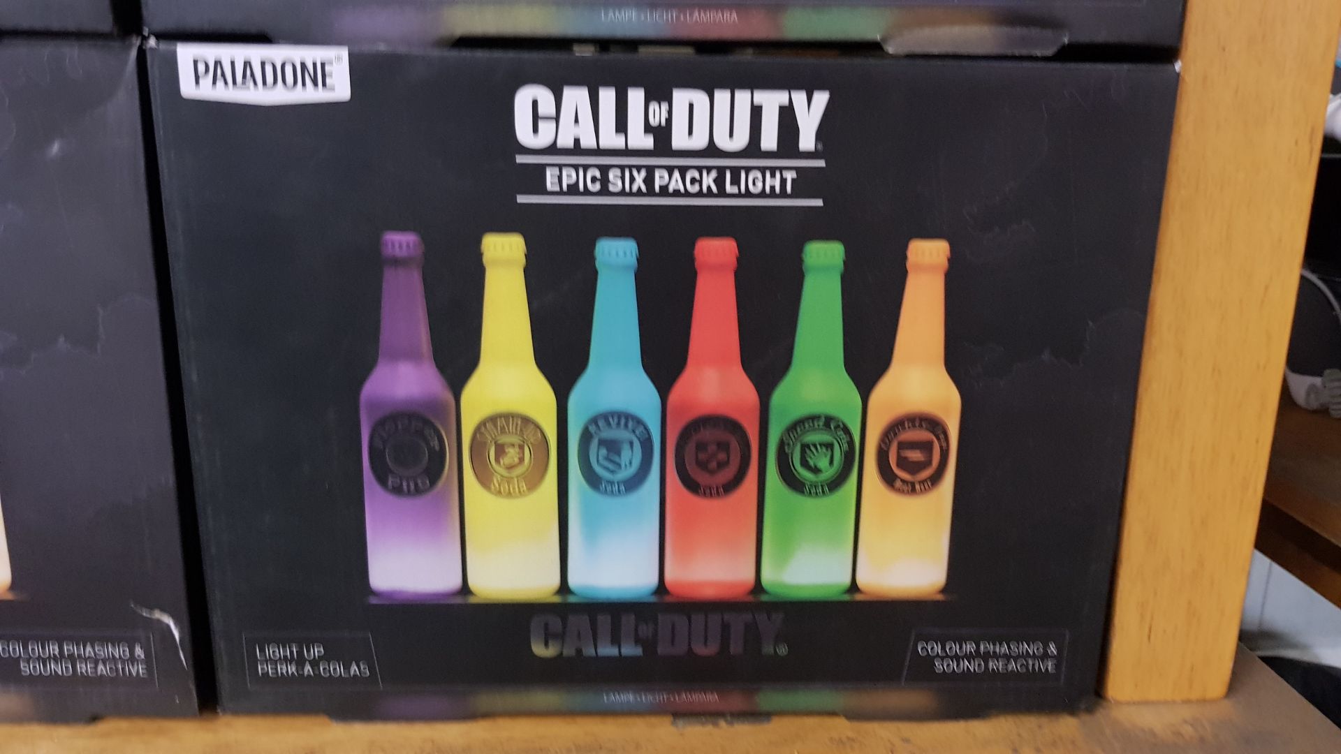 (18/R9) Lot RRP £120. 4x Call Of Duty Perk A Cola Six Pack Desk Light RRP £30 Each. (All Units Ha... - Image 6 of 6