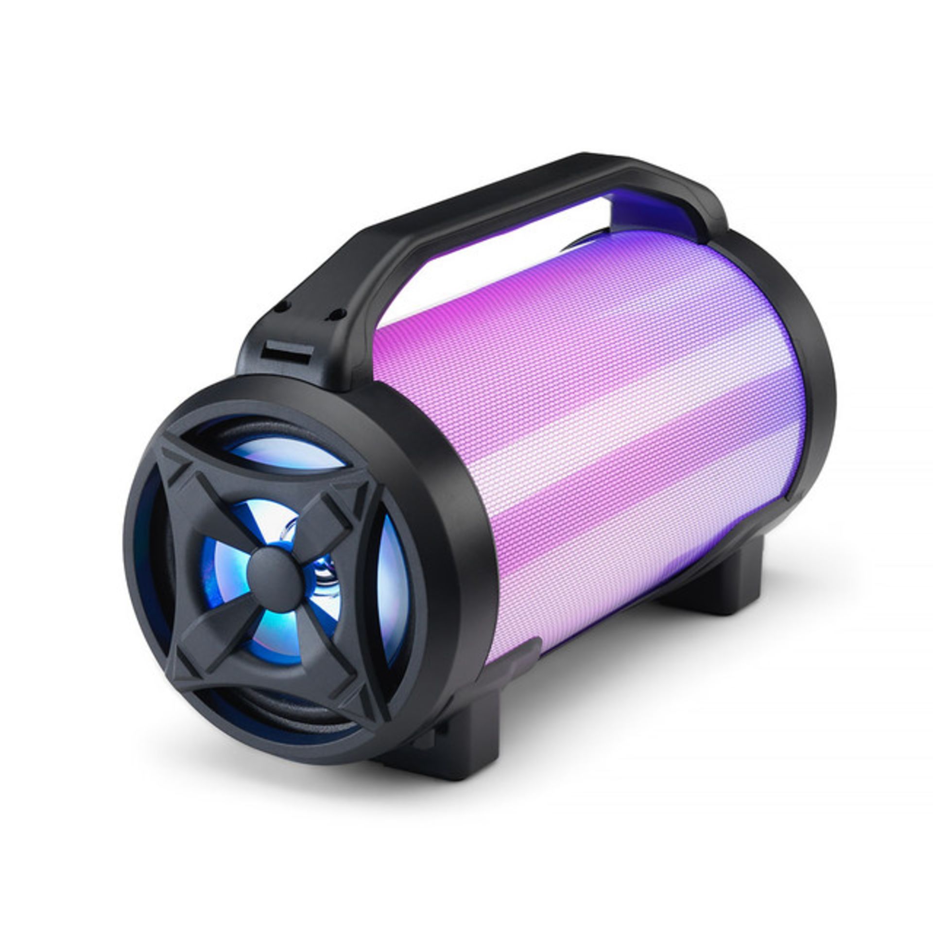 (213/9C) Lot RRP £ 140. 4x iDance Cyclone 400 Bluetooth Party Speaker With Disco Light RRP £35 Ea... - Image 2 of 5