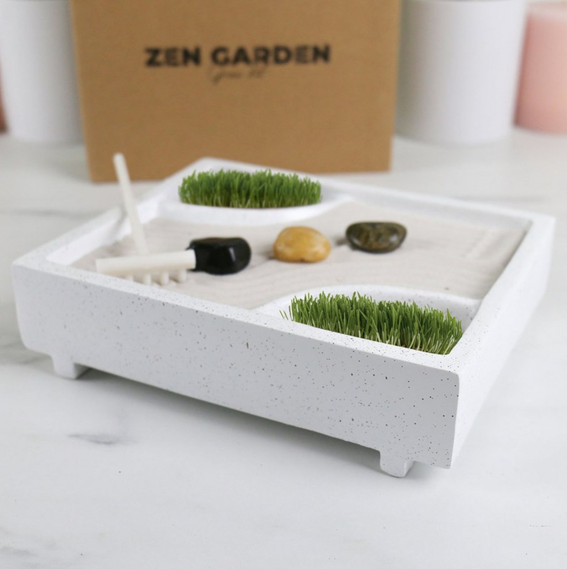 (272/7F) Lot RRP £106. 5x Items. 1x Colour Changing Clam Light RRP £18. 1x Zen Garden RRP £15. 1x... - Image 3 of 15