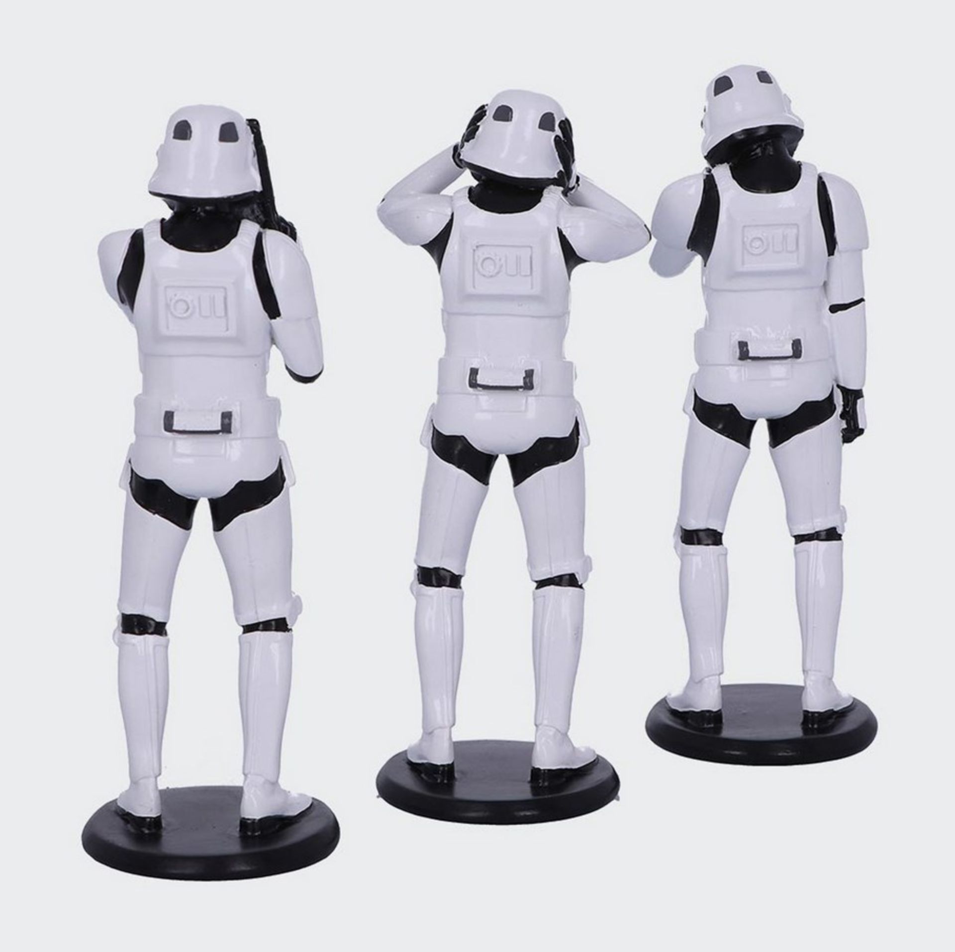 (25/R9) Lot RRP £120. 4x Three Wise Stormtroopers 5 Inch Standing Figures RRP £30 Each. (All Unit... - Image 3 of 7