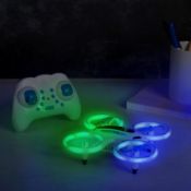 (248/7D) Lot RRP £175. 5x Red5 The Illuminator Light Up Remote Control Drone RRP £35 Each. (All U...