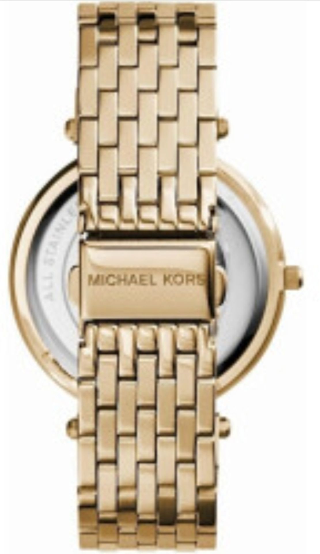 Michael Kors MK3191 Darci Gold Stainless Steel Ladies Watch - Image 5 of 6