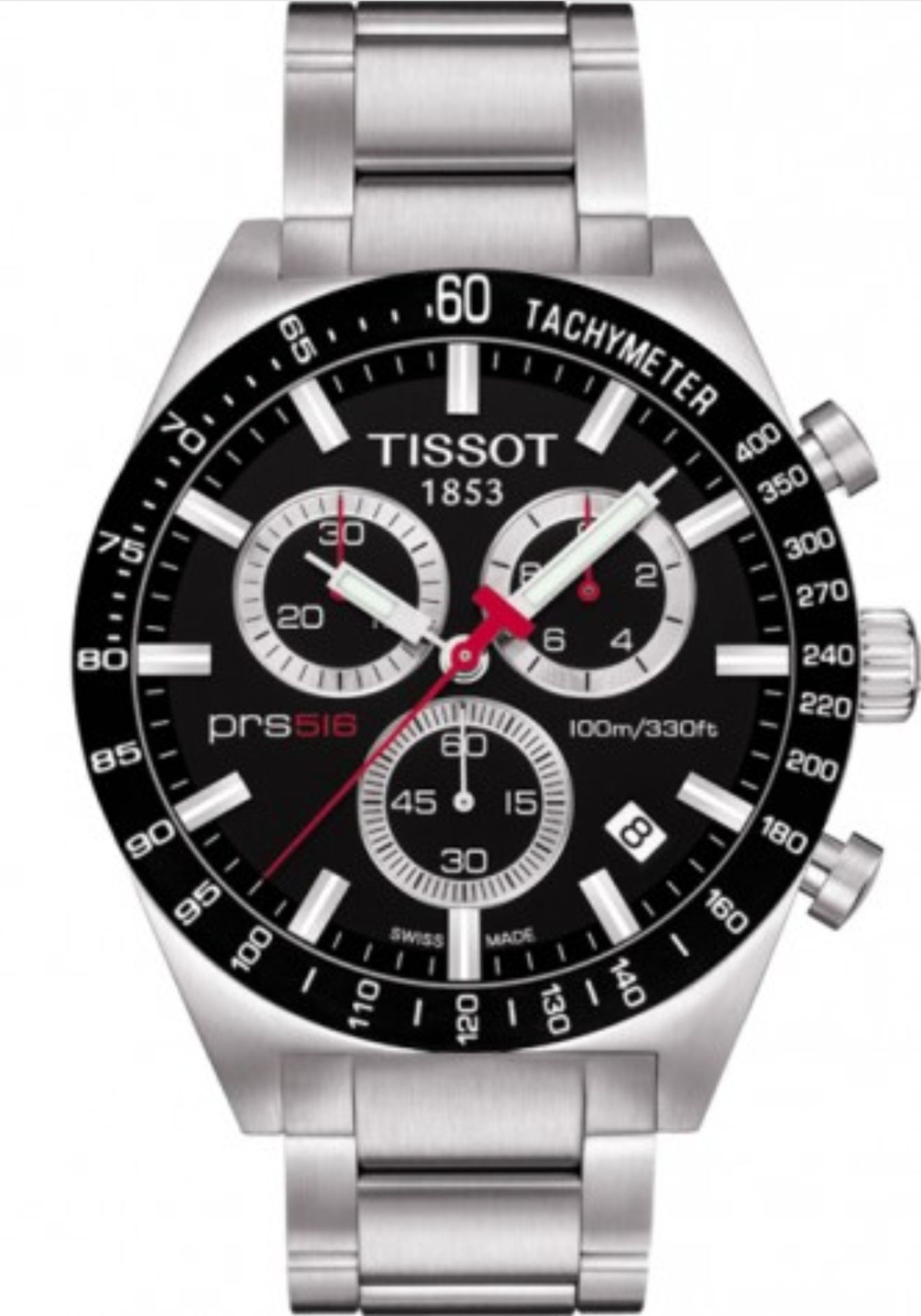 Tissot PRS516 Chronograph Quartz Men's Watch T044.417.21.051.00 - Image 3 of 7