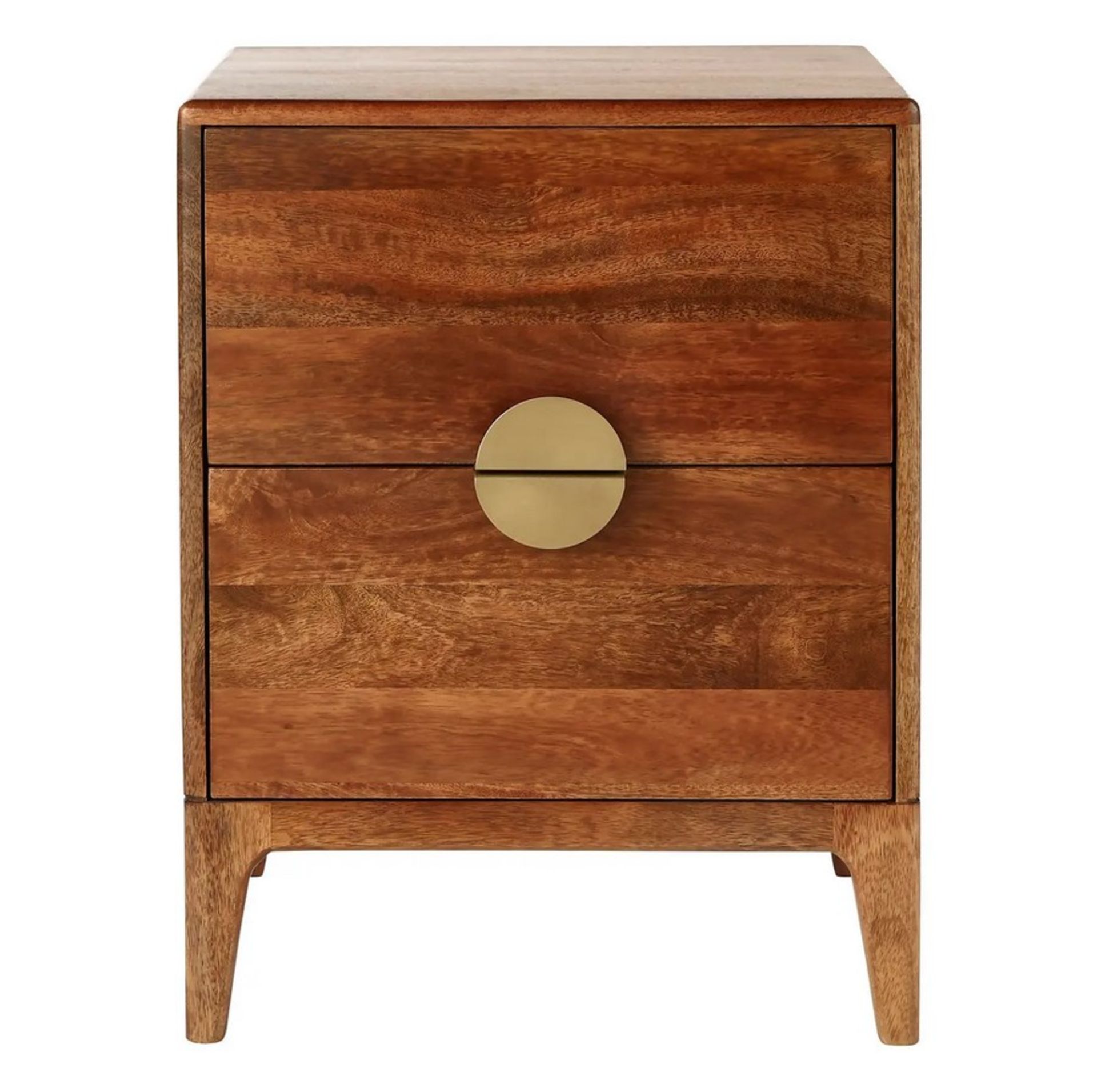 (87/P17) RRP £220. Cooper 2 Drawer Bedside Table. Dimensions: (45 x 38 x 58cm). - Image 3 of 10