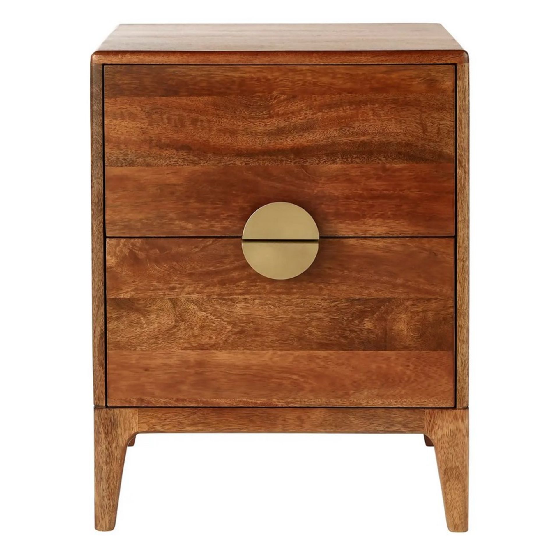 (87/P17) RRP £220. Cooper 2 Drawer Bedside Table. Dimensions: (45 x 38 x 58cm). - Image 4 of 10