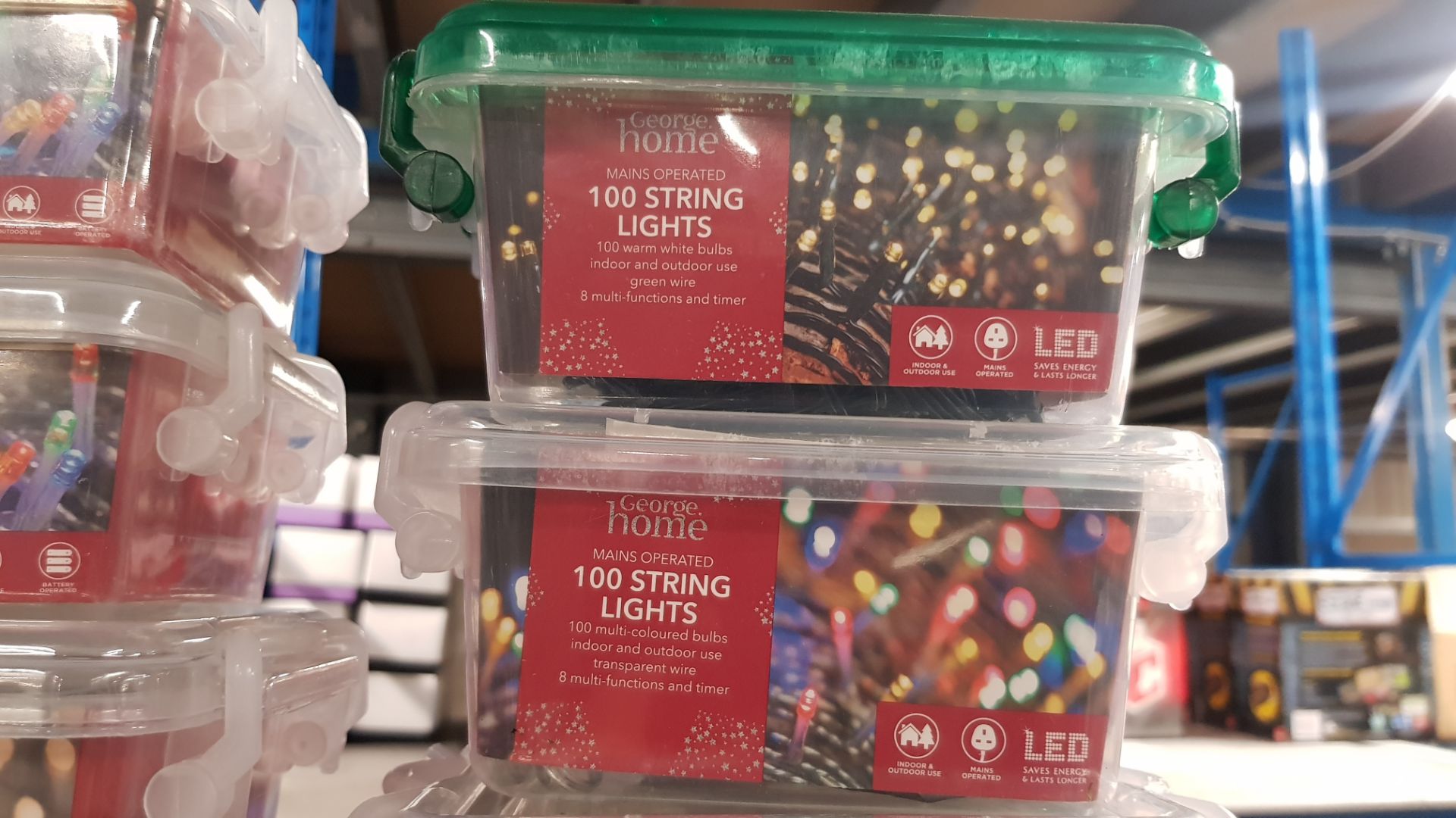 (52/6E) Lot RRP £106. 15x String Lights Lot. 2x Battery Operated Rope Lights RRP £10 Each. 3x - Image 7 of 8
