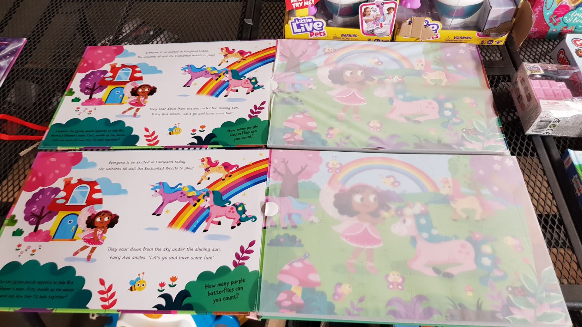 Title: (19/7C) 9x Items. 3x Jigsaw Book RRP £13 Each (2x Unicorn And Fairies, 1x Farm). 2x - Image 10 of 17