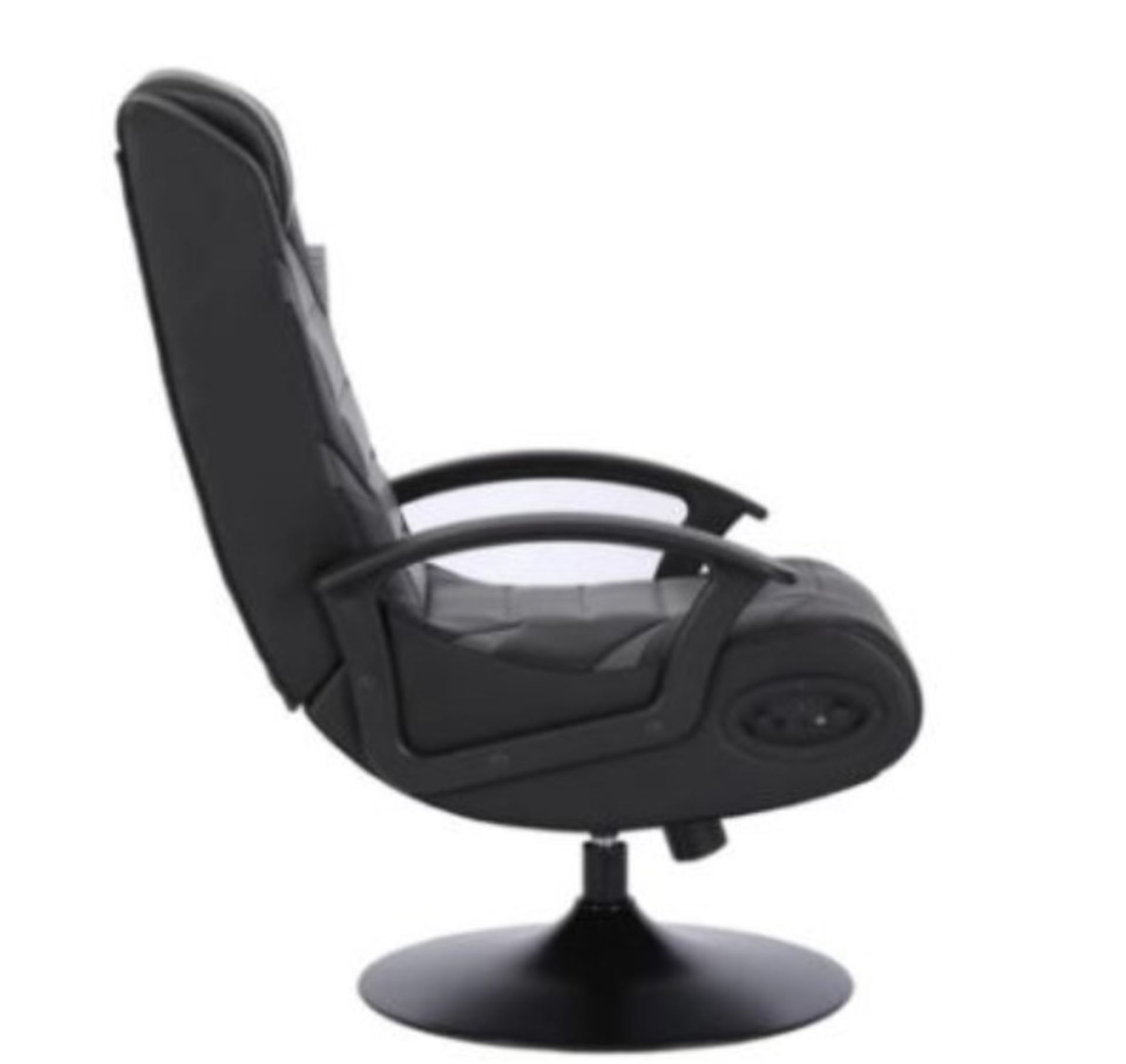 Title: (4/R3) RRP £149. Brazen Pride 2.1 Gaming Chair (Black/Grey). Dimensions: (H92x W54x L68cm). - Image 2 of 10