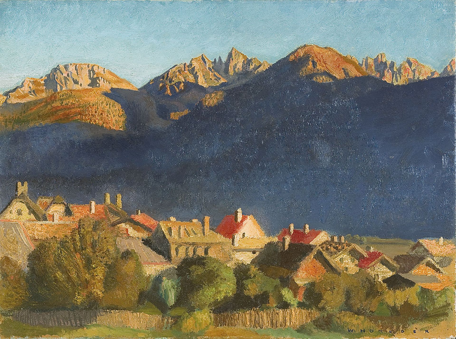 WALTER HONEDER* (Hadersdorf-Weidlingau 1906 - 2006 Innsbruck) 