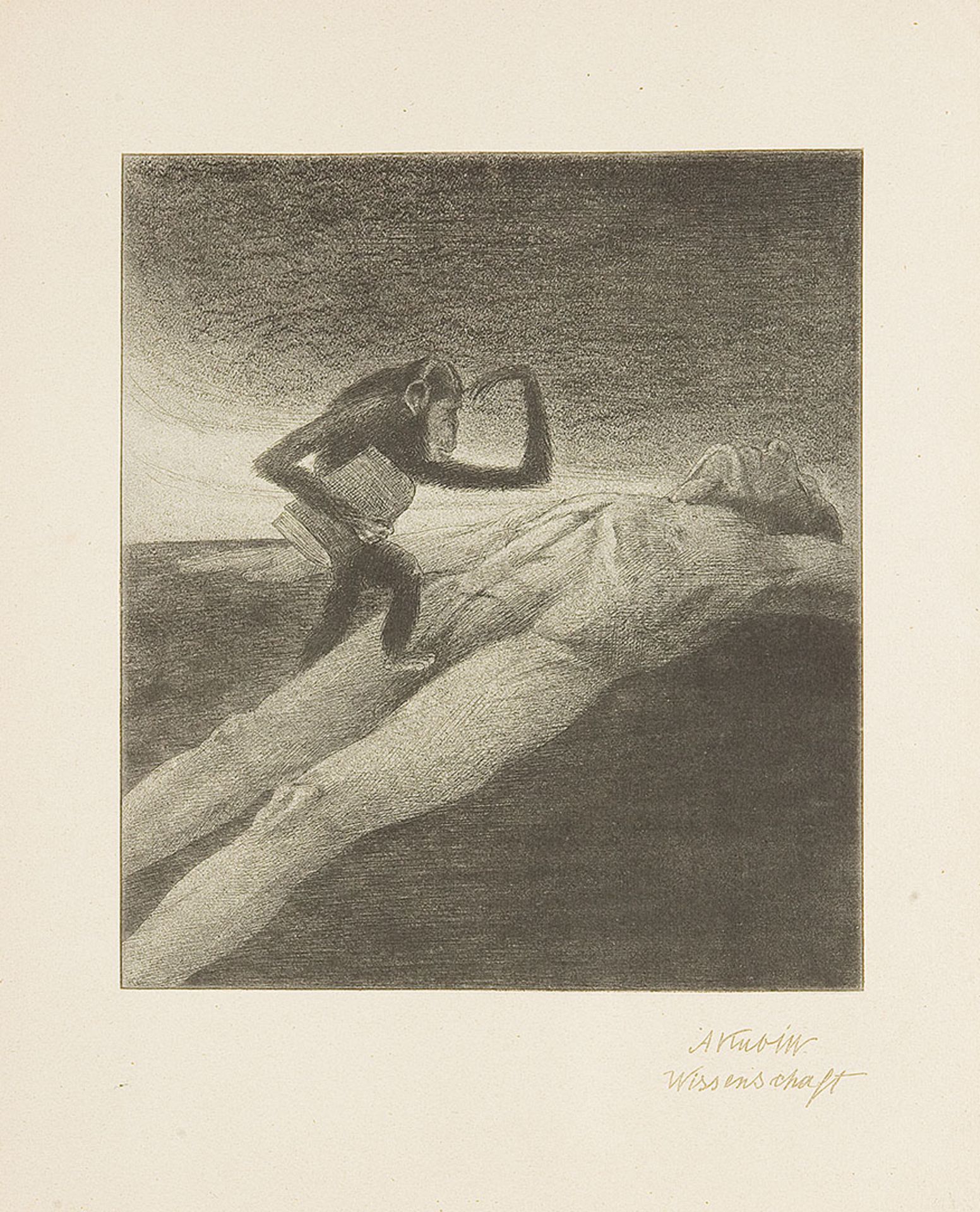 ALFRED KUBIN* (Leitmeritz 1877 - 1959 Wernstein am Inn) - Image 5 of 20