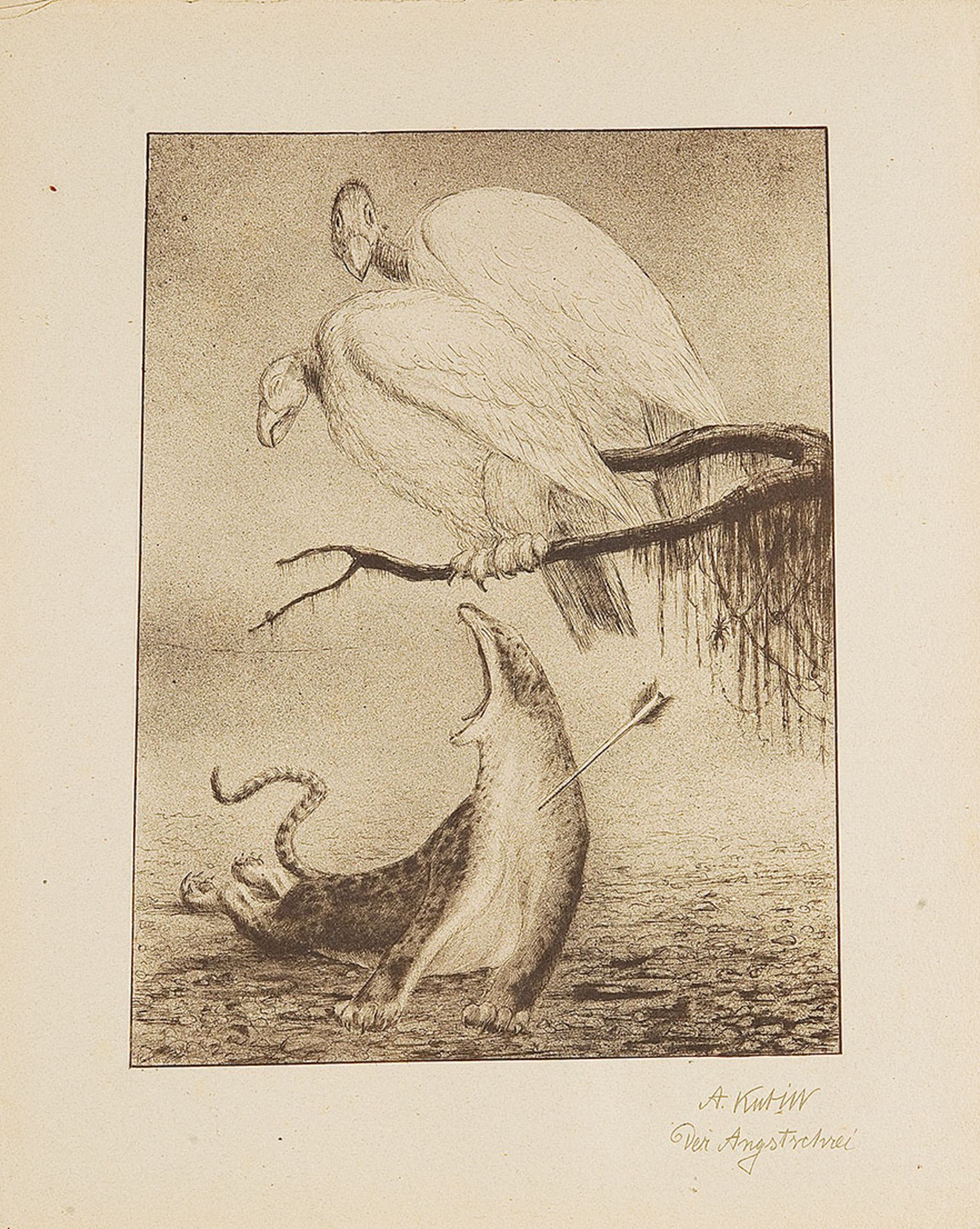 ALFRED KUBIN* (Leitmeritz 1877 - 1959 Wernstein am Inn) - Image 9 of 20