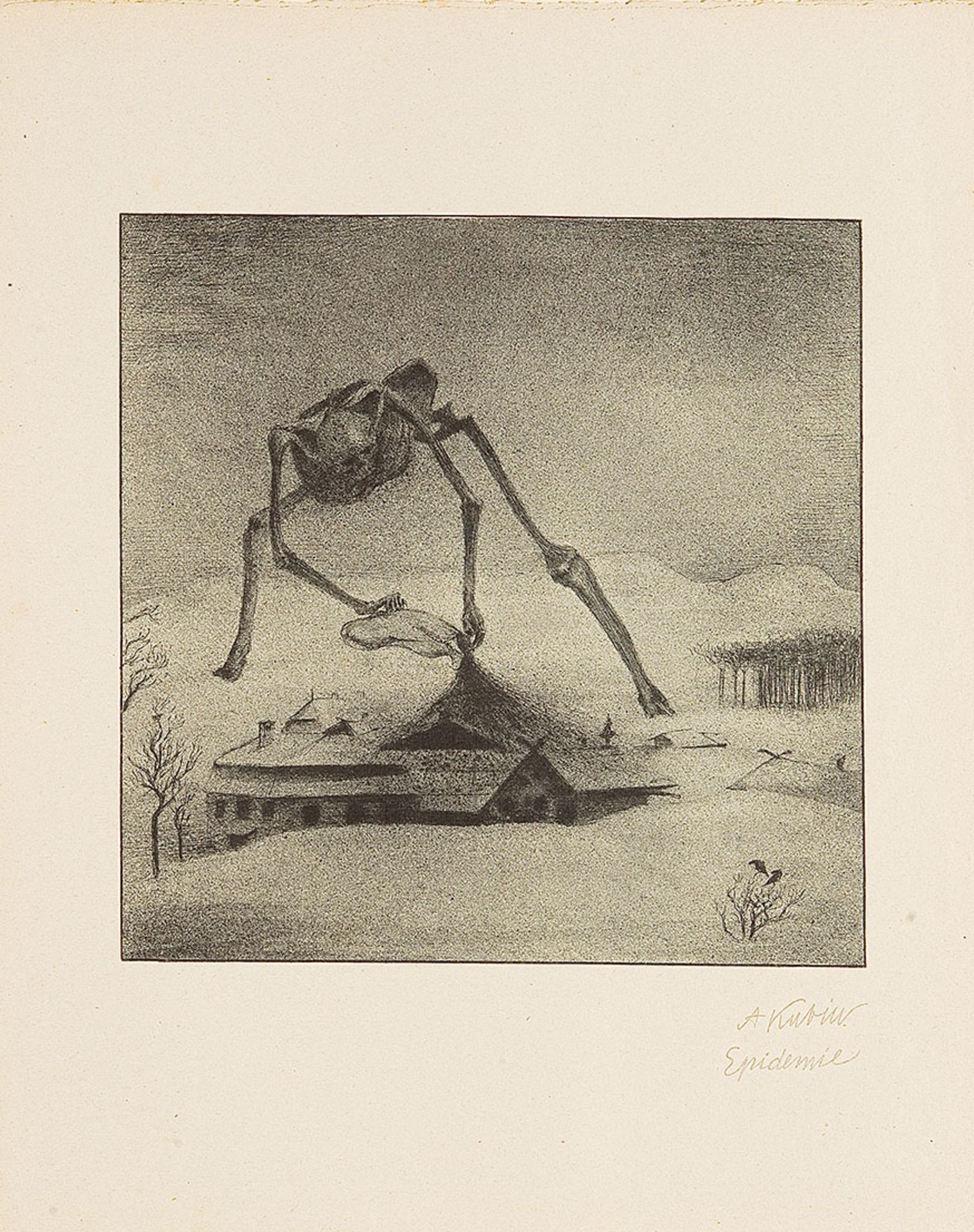 ALFRED KUBIN* (Leitmeritz 1877 - 1959 Wernstein am Inn) - Image 13 of 20