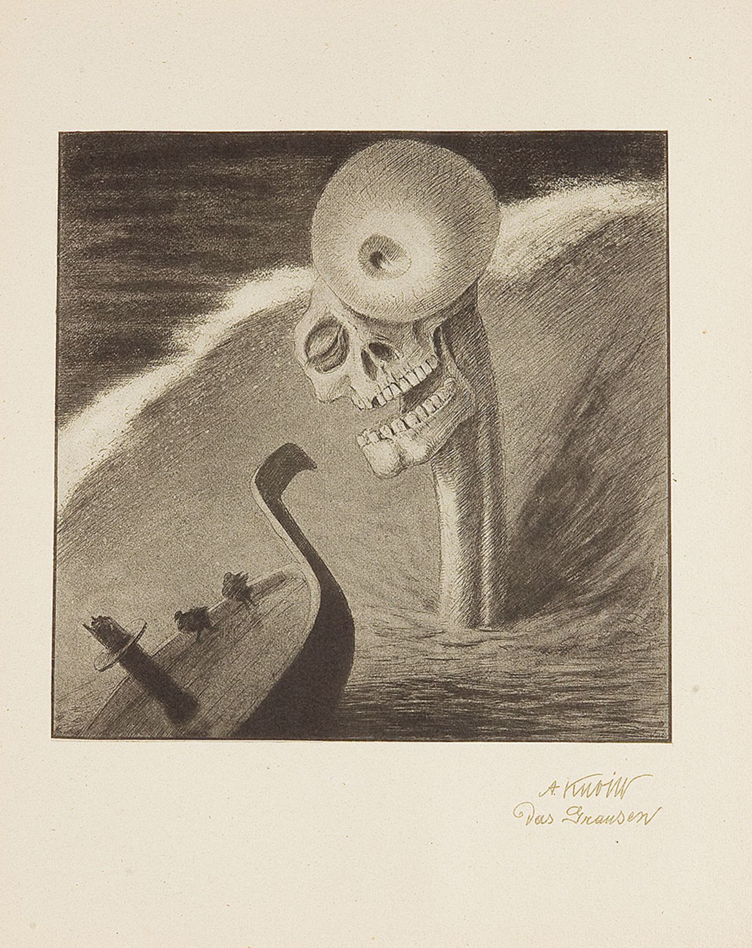 ALFRED KUBIN* (Leitmeritz 1877 - 1959 Wernstein am Inn) - Image 6 of 20