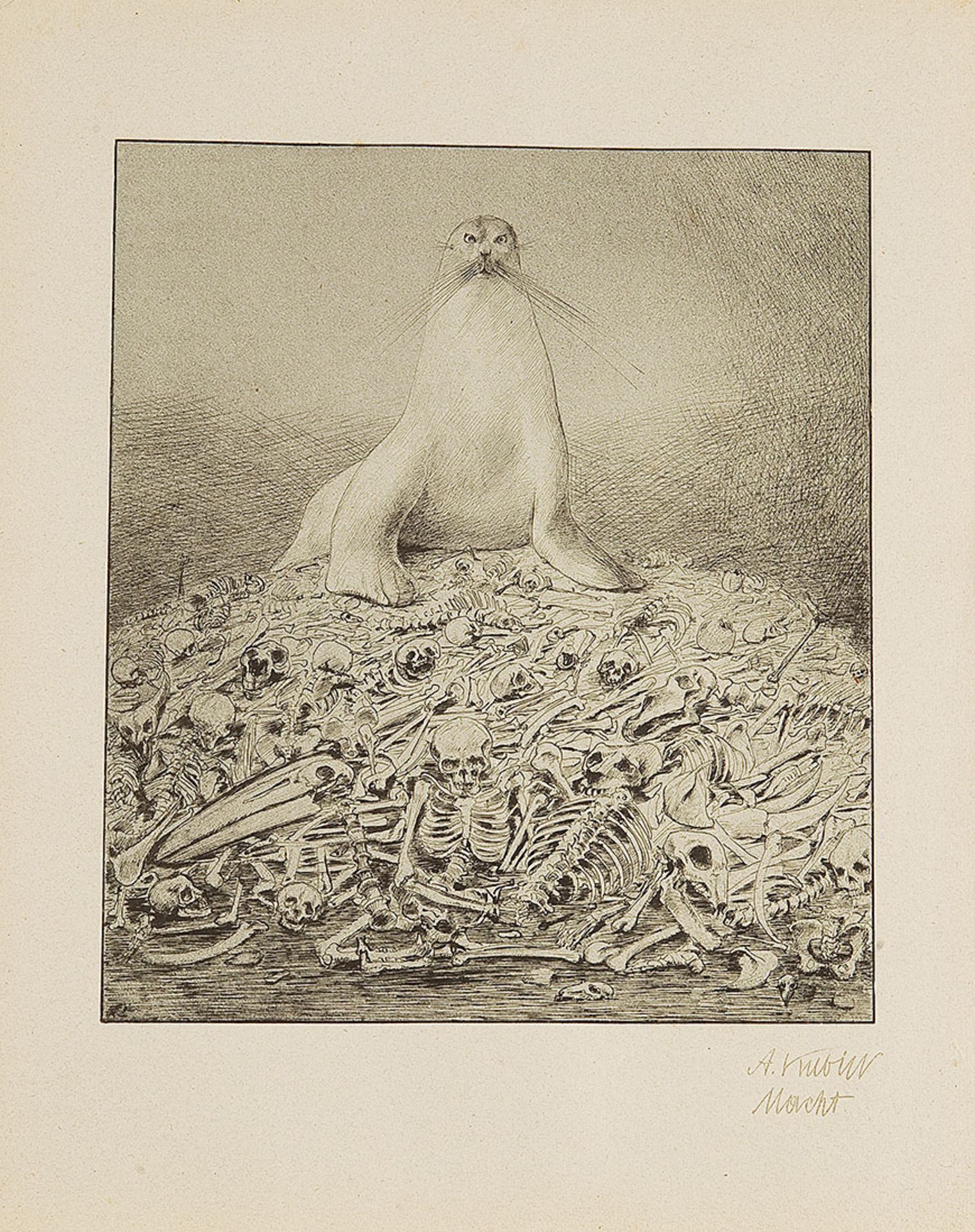 ALFRED KUBIN* (Leitmeritz 1877 - 1959 Wernstein am Inn) - Image 17 of 20