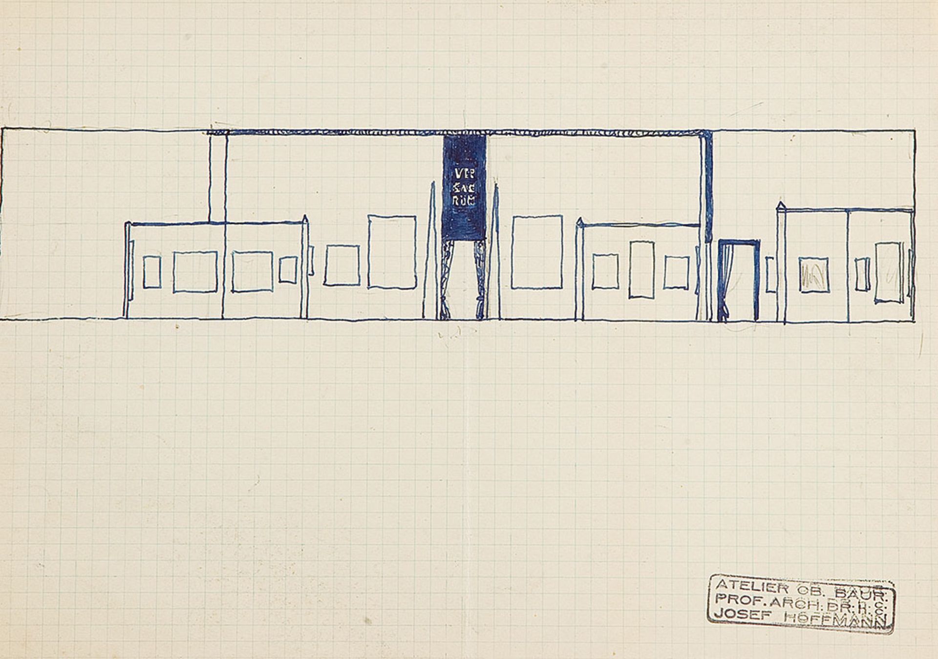 JOSEF HOFFMANN* (Pirnitz 1870 - 1956 Vienna) - Image 4 of 7