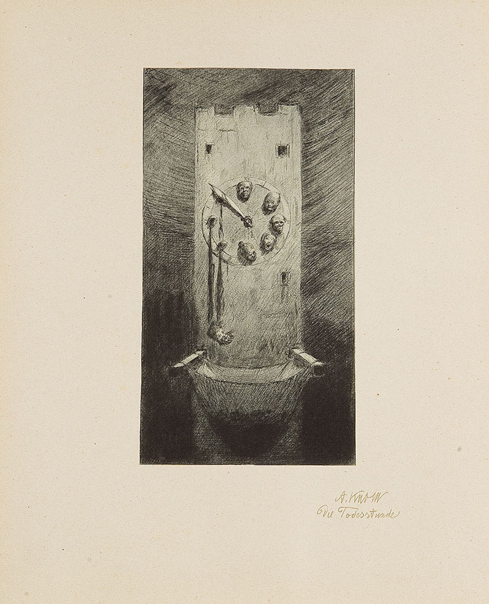 ALFRED KUBIN* (Leitmeritz 1877 - 1959 Wernstein am Inn) - Image 14 of 20