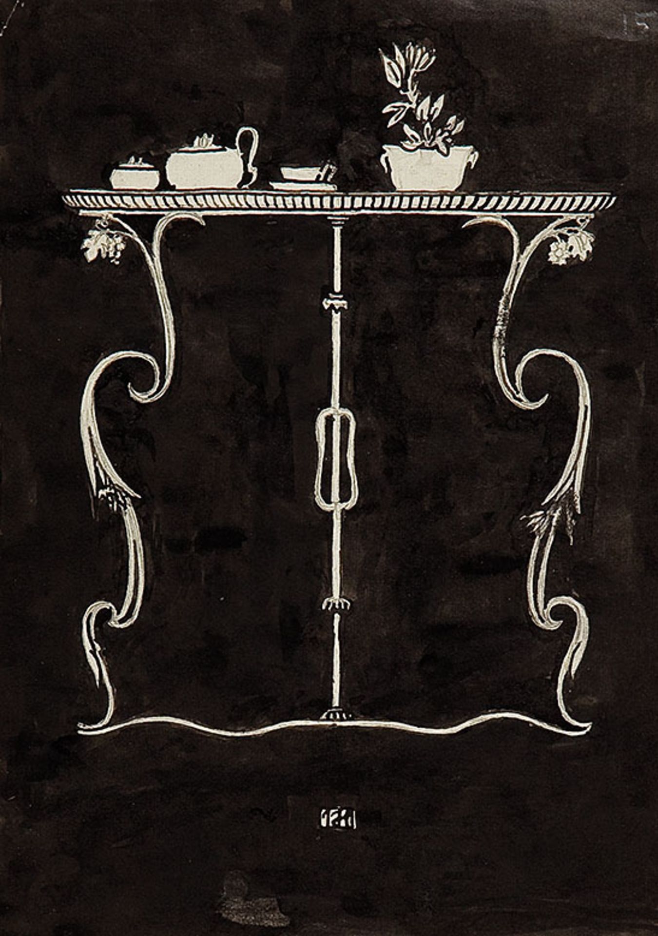 JOSEF HOFFMANN* (Pirnitz 1870 - 1956 Vienna) - Image 2 of 2