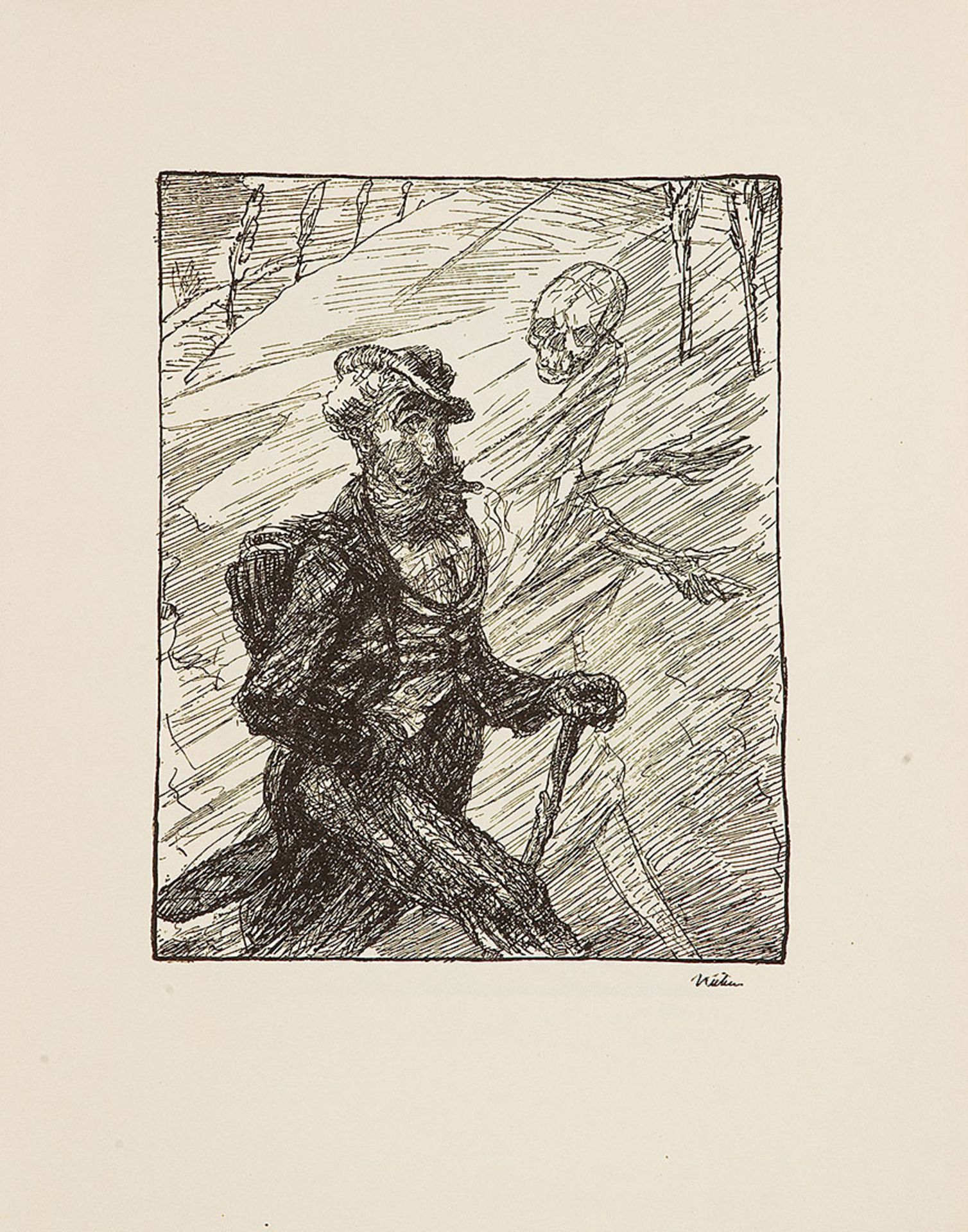 ALFRED KUBIN* (Leitmeritz 1877 - 1959 Wernstein am Inn) - Image 13 of 29