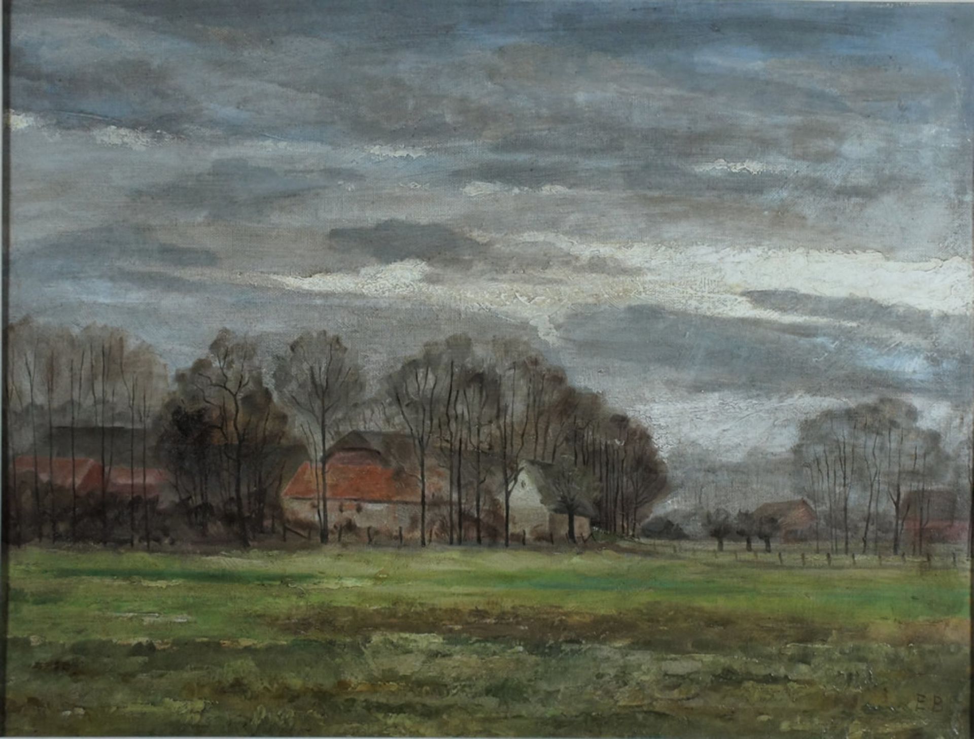 Büchsel, Elisab., Rügen, Öl, 48 x 62, monogr.