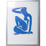 Matisse, Henri (1869 - 1954), "Blue Nude" (1952)