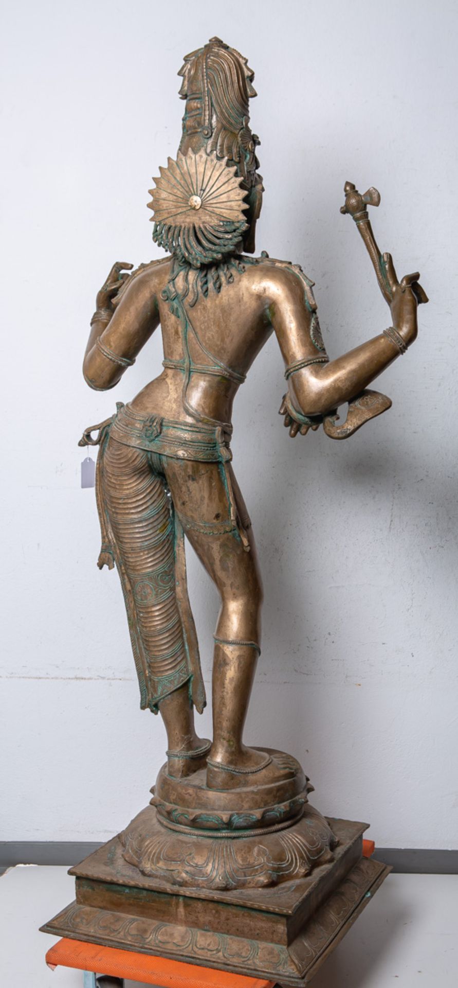 KünstlerIn unbekannt (wohl Indien, 19./20. Jh.) Wohl Shiva - Bild 3 aus 4