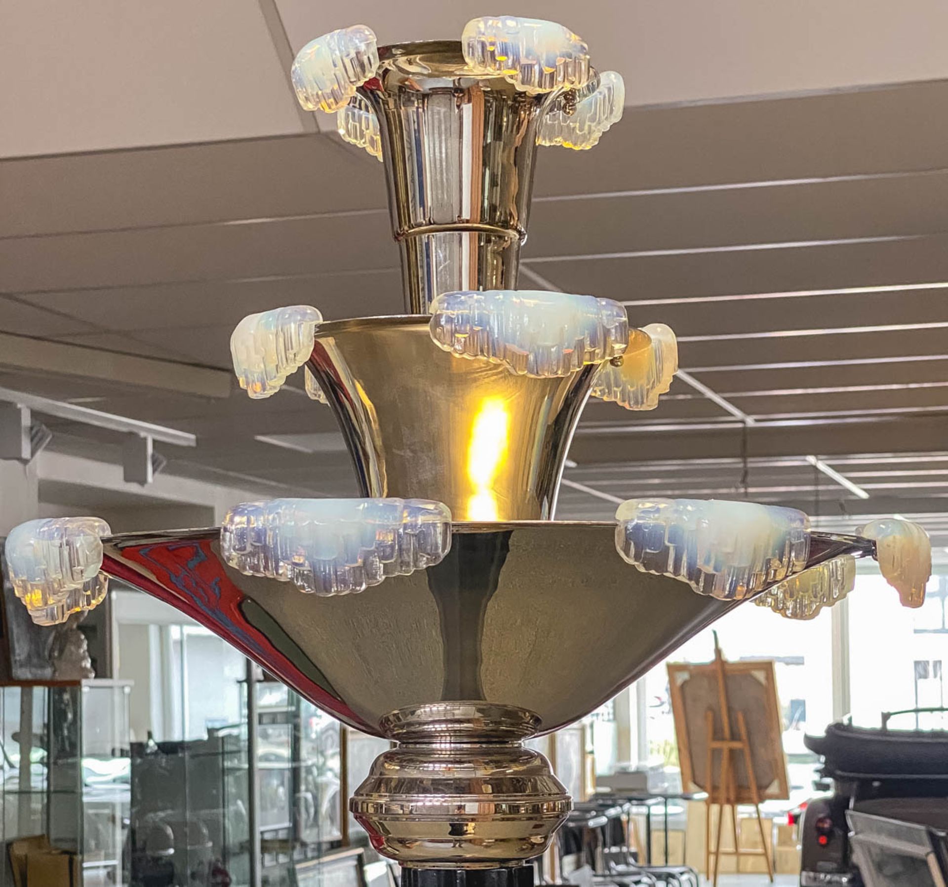 Stehlampe (wohl Ezan, Frankreich, wohl Art dèco) - Bild 2 aus 2