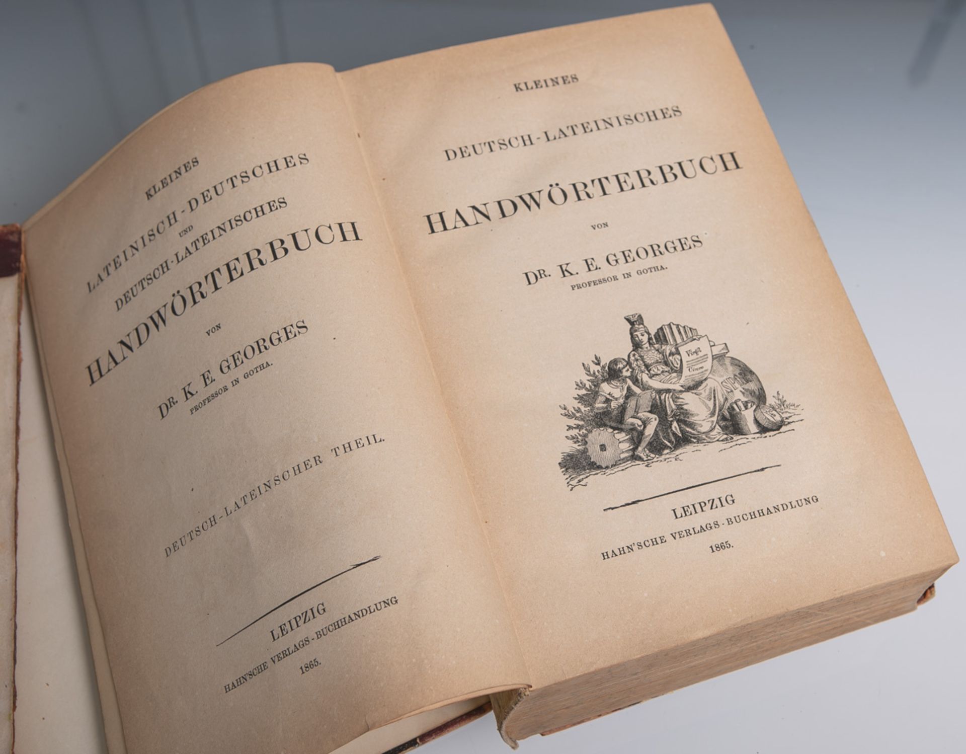 Georges, Karl Ernst, "Kleines Deutsch - Lateinisches Handwörterbuch"