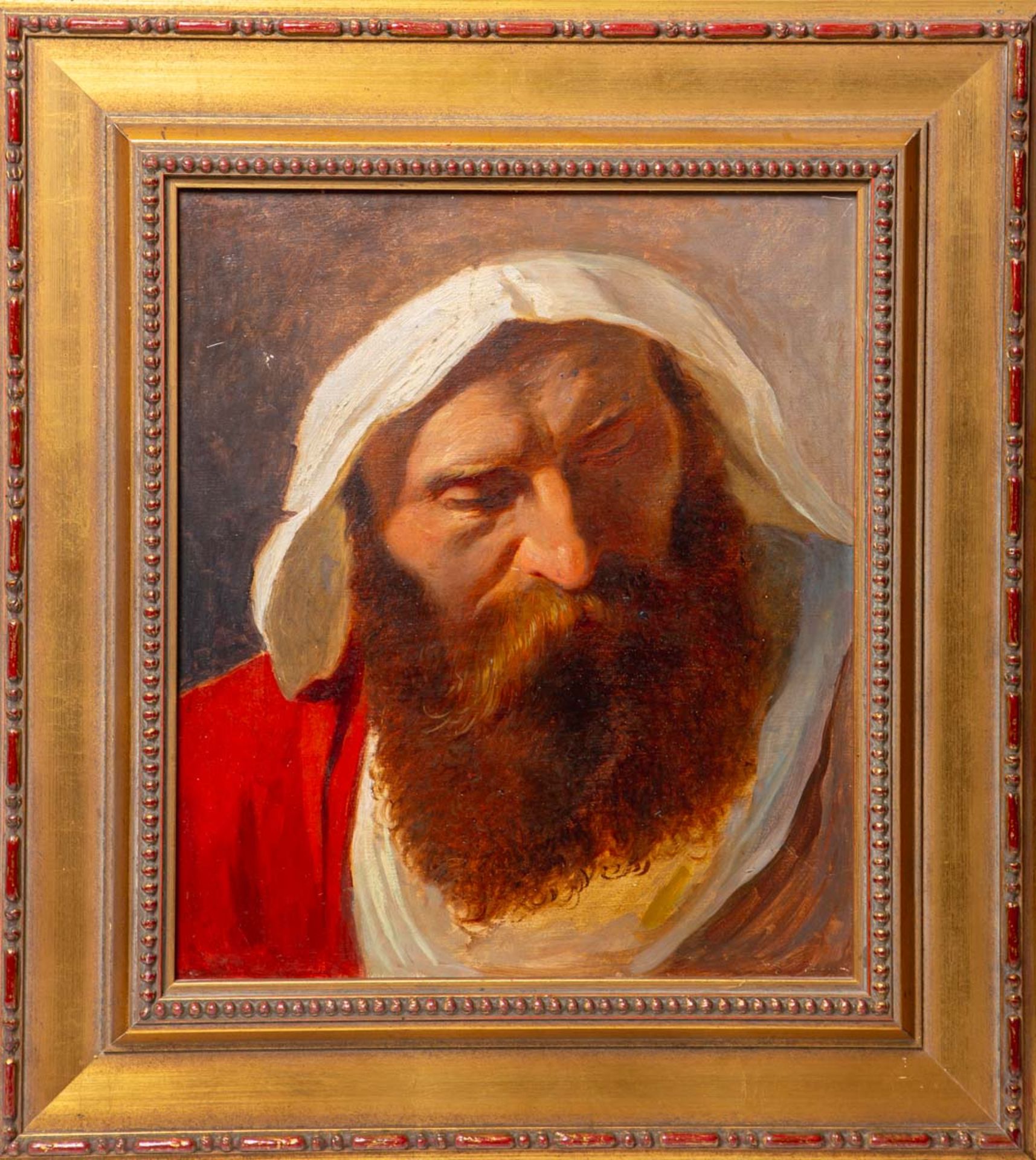 KünstlerIn unbekannt (wohl 19. Jh.), Portrait eines Rabbiners